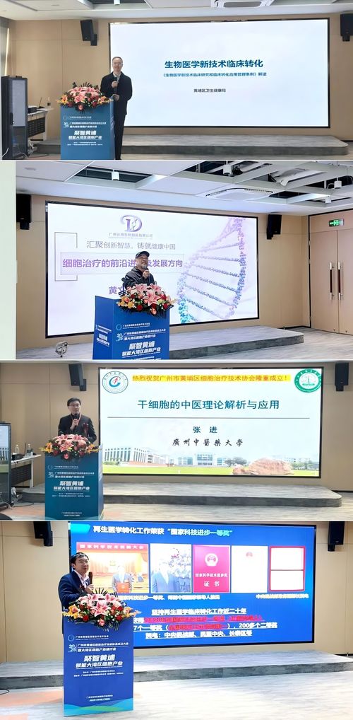 黃埔區細胞治療技術協會揭牌，聚力打造大灣區細胞治療產業新高地